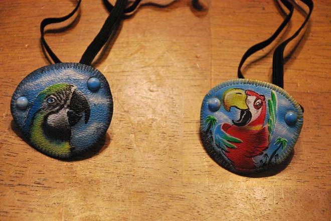 Airbrushed Eye Patch