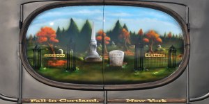 Cemetery Mural, Cortland/Homer NY