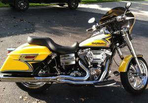 Harley-Davidson with Silver Leaf