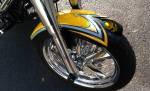 Harley-Davidson with Silver Leaf